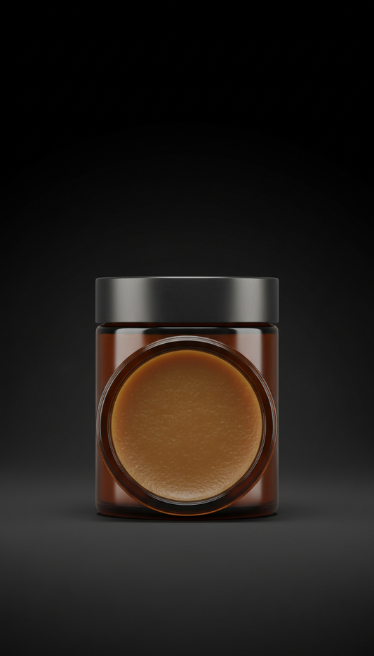 Amber Oak Beard Balm Metal Tin