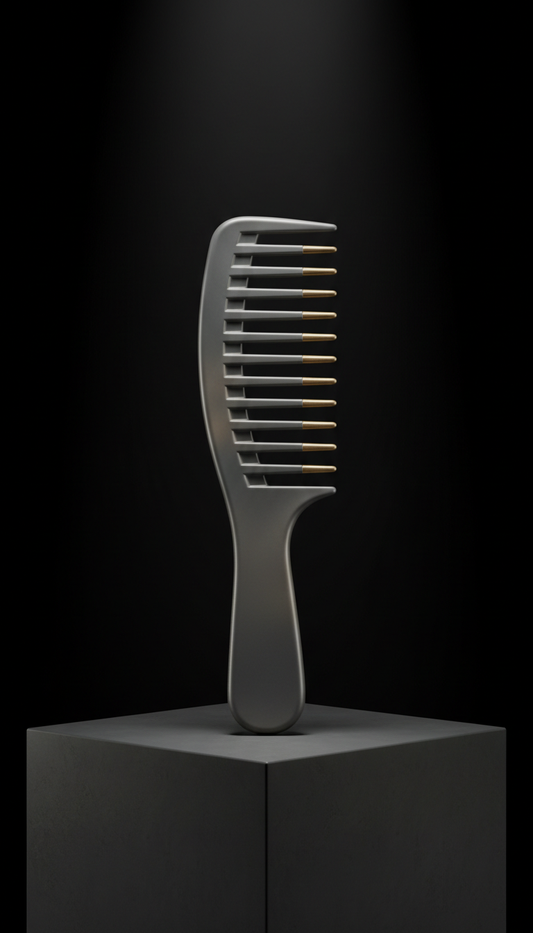 Graphite Grooming Comb Sturdy Finish