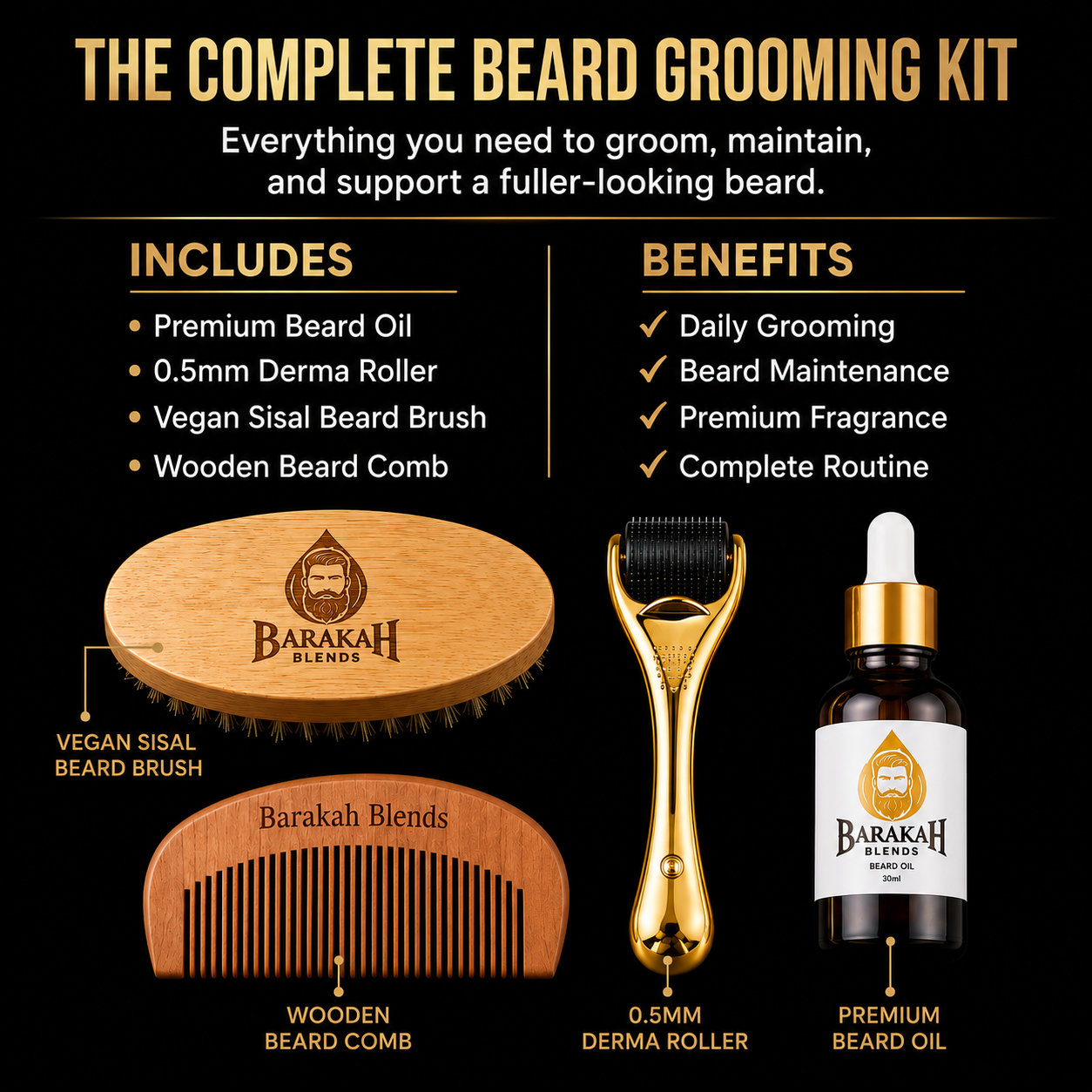 Ultimate Beard Growth Bundle